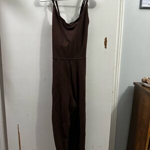 Chocolate Brown Jumpsuit
